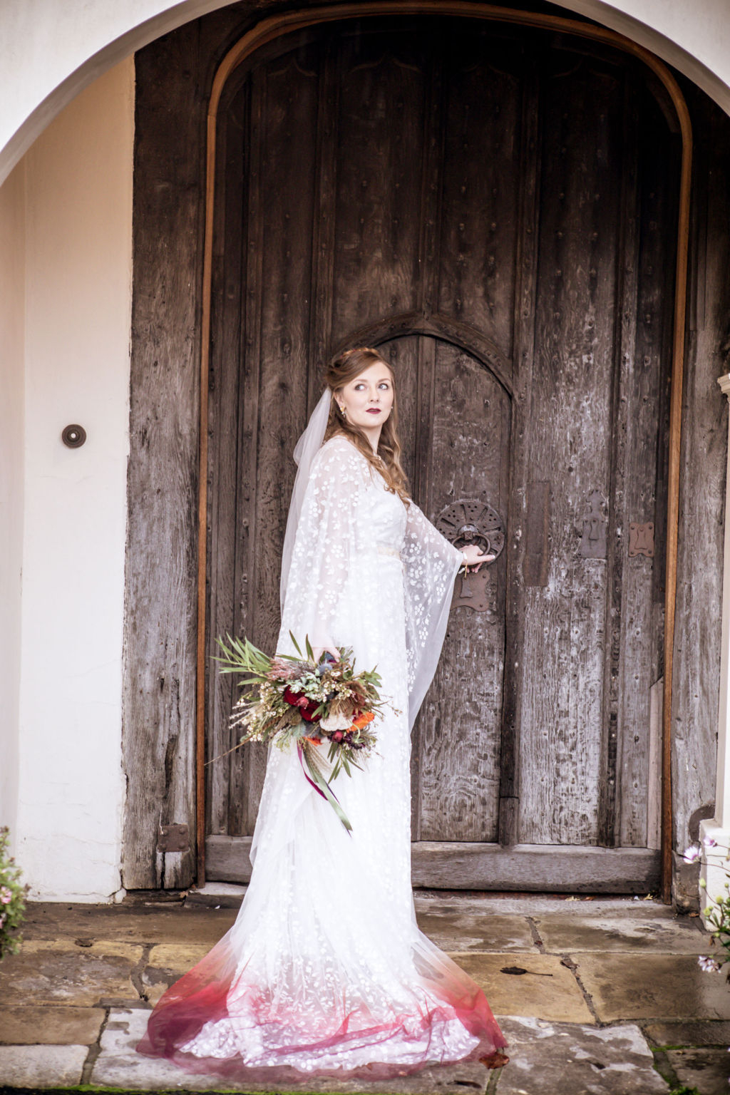 Medieval wedding outlet veil